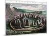 View of Stonehenge from the Atlas Van Loon-null-Mounted Giclee Print