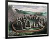 View of Stonehenge from the Atlas Van Loon-null-Framed Giclee Print