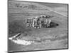 View of Stonehenge Ruins as Seen from the Air-null-Mounted Photographic Print