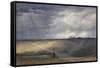 View of Stonehenge-J. M. W. Turner-Framed Stretched Canvas