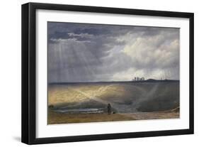 View of Stonehenge-J. M. W. Turner-Framed Premium Giclee Print