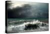 View of Storm Seascape-yuran-78-Stretched Canvas