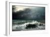 View of Storm Seascape-yuran-78-Framed Photographic Print