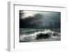 View of Storm Seascape-yuran-78-Framed Photographic Print