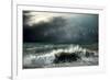 View of Storm Seascape-yuran-78-Framed Photographic Print