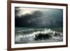 View of Storm Seascape-yuran-78-Framed Photographic Print