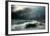 View of Storm Seascape-Andrey Yurlov-Framed Photographic Print