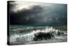 View of Storm Seascape-Andrey Yurlov-Stretched Canvas