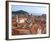 View of Stradun from City Wall, Dubrovnik, Croatia-Lisa S. Engelbrecht-Framed Photographic Print