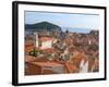 View of Stradun from City Wall, Dubrovnik, Croatia-Lisa S. Engelbrecht-Framed Photographic Print