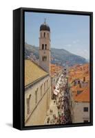 View of Stradun from Walls-Frank Fell-Framed Stretched Canvas