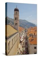 View of Stradun from Walls-Frank Fell-Stretched Canvas