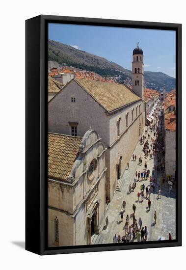 View of Stradun from Walls-Frank Fell-Framed Stretched Canvas