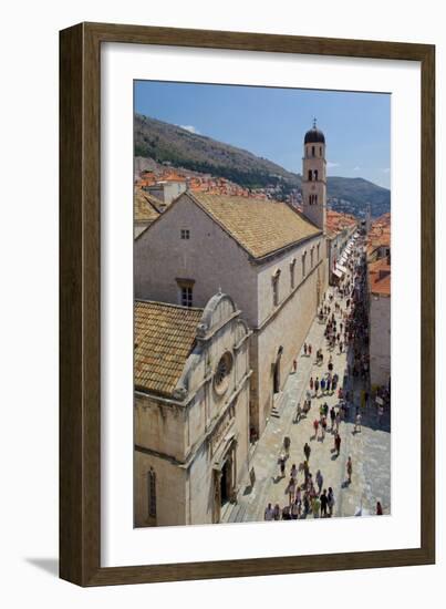 View of Stradun from Walls-Frank Fell-Framed Photographic Print