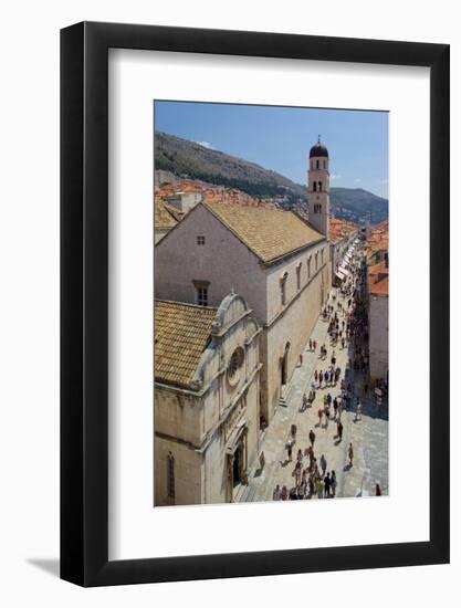 View of Stradun from Walls-Frank Fell-Framed Photographic Print