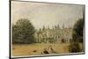 View of Strawberry Hill, Middlesex from the Gardens-Gustave Ellinthorpe Sintzenich-Stretched Canvas