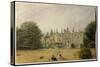 View of Strawberry Hill, Middlesex from the Gardens-Gustave Ellinthorpe Sintzenich-Stretched Canvas