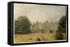 View of Strawberry Hill, Middlesex from the Gardens-Gustave Ellinthorpe Sintzenich-Framed Stretched Canvas