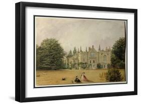 View of Strawberry Hill, Middlesex from the Gardens-Gustave Ellinthorpe Sintzenich-Framed Giclee Print