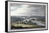 View of Streatley and Goring in Berkshire and Oxfordshire, 1793-Joseph Constantine Stadler-Framed Stretched Canvas