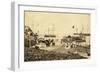 View of Suez Canal Opening Celebration-null-Framed Giclee Print