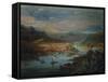 View of Suez Canal-Albert Williams-Framed Stretched Canvas