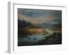 View of Suez Canal-Albert Williams-Framed Giclee Print