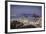 View of Sugar Loaf Mountain (Pao de Acucar) and Botafogo Bay at Dusk, Rio de Janeiro, Brazil-Ian Trower-Framed Photographic Print