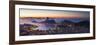 View of Sugarloaf Mountain and Botafogo Bay at Dawn, Rio De Janeiro, Brazil-Ian Trower-Framed Photographic Print