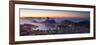 View of Sugarloaf Mountain and Botafogo Bay at Dawn, Rio De Janeiro, Brazil-Ian Trower-Framed Photographic Print
