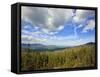 View of Sugarloaf Mountain from the Appalachian Trail on Crocker Mountain in Stratton, Maine, Usa-Jerry & Marcy Monkman-Framed Stretched Canvas