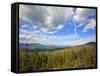 View of Sugarloaf Mountain from the Appalachian Trail on Crocker Mountain in Stratton, Maine, Usa-Jerry & Marcy Monkman-Framed Stretched Canvas