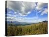 View of Sugarloaf Mountain from the Appalachian Trail on Crocker Mountain in Stratton, Maine, Usa-Jerry & Marcy Monkman-Stretched Canvas