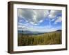 View of Sugarloaf Mountain from the Appalachian Trail on Crocker Mountain in Stratton, Maine, Usa-Jerry & Marcy Monkman-Framed Photographic Print