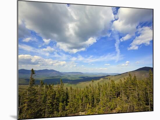 View of Sugarloaf Mountain from the Appalachian Trail on Crocker Mountain in Stratton, Maine, Usa-Jerry & Marcy Monkman-Mounted Photographic Print