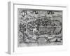 View of Sulmona, Italy, 16th Century-null-Framed Giclee Print