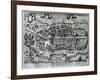 View of Sulmona, Italy, 16th Century-null-Framed Giclee Print