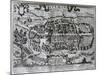 View of Sulmona, Italy, 16th Century-null-Mounted Giclee Print