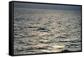 View of Sunlit Waves on Open Water-Kaj Svensson-Framed Stretched Canvas