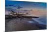 View of sunset and La Peniita beach, Puerto Carmen, Lanzarote, Las Palmas-Frank Fell-Mounted Photographic Print