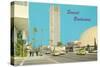 View of Sunset Boulevard, Hollywood, California-null-Stretched Canvas