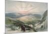 View of Sunset, Cana-David Roberts-Mounted Giclee Print