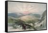 View of Sunset, Cana-David Roberts-Framed Stretched Canvas