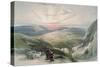 View of Sunset, Cana-David Roberts-Stretched Canvas