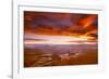 View of sunset over canyon, Canyonlands National Park, Utah, USA-Panoramic Images-Framed Photographic Print