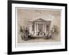 View of Sutherland Chapel, Walworth, Southwark, London, C1842-George Hawkins-Framed Giclee Print