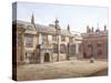 View of Sutton's Pensioners Hall, Charterhouse, London, 1885-John Crowther-Stretched Canvas