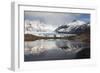 View Of Svinafellsjokull Glacier With Reflections. Vatnajokull National Park. Iceland-Oscar Dominguez-Framed Photographic Print