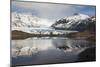 View Of Svinafellsjokull Glacier With Reflections. Vatnajokull National Park. Iceland-Oscar Dominguez-Mounted Photographic Print