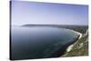 View of Swanage Bay from the Coastal Footpath in Dorset, England, United Kingdom-John Woodworth-Stretched Canvas